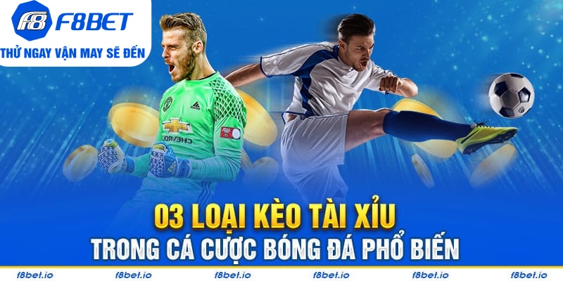 03 loại kèo tài xỉu trong cá cược bóng đá phổ biến